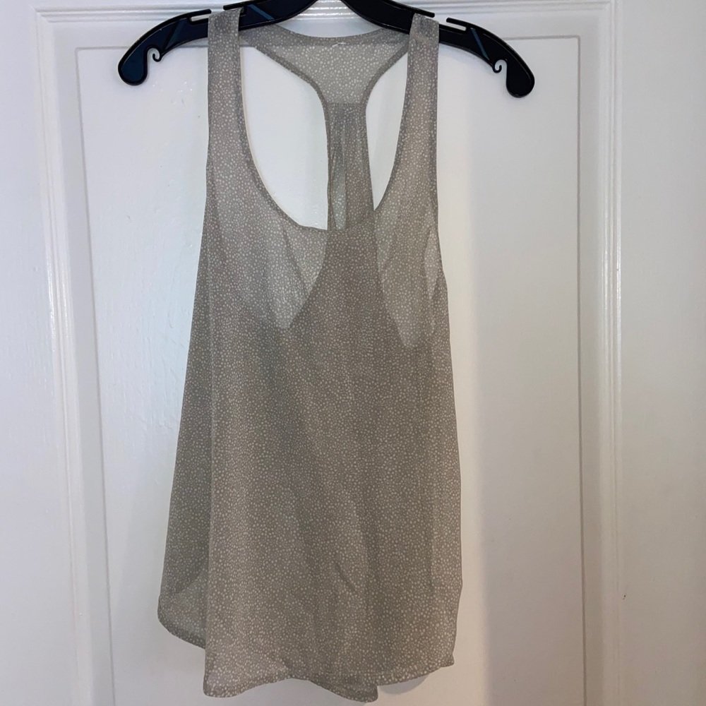 Lululemon Sheer Printed Tank